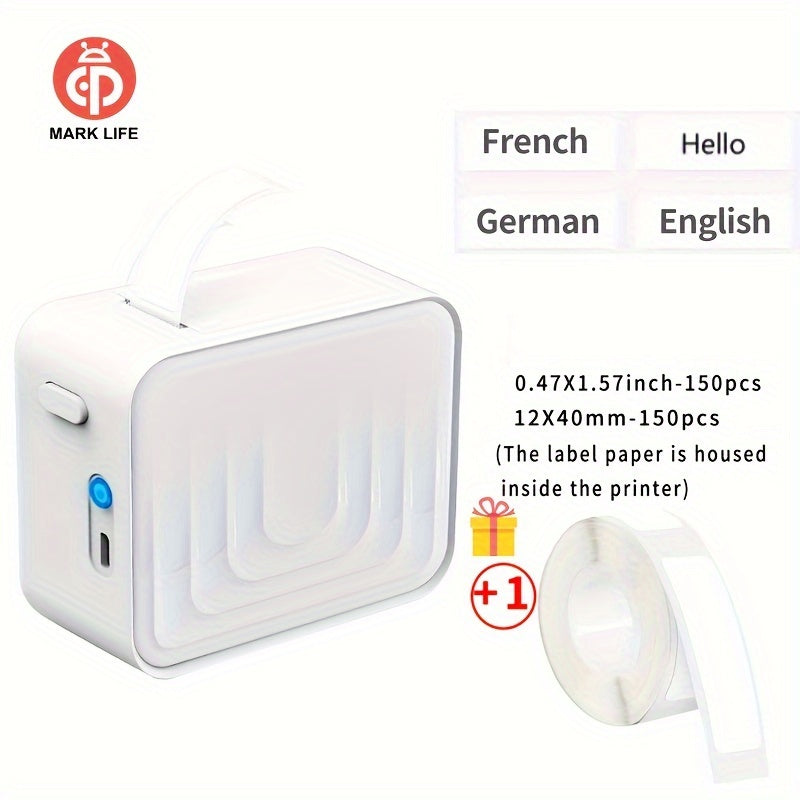 Portable Bluetooth Thermal Label Maker