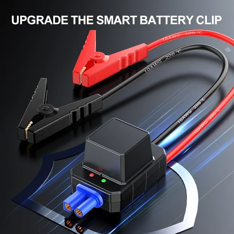 4-in-1 Car Jump Starter & Tire Inflator – Portable Battery Booster and Air Compressor for Cars