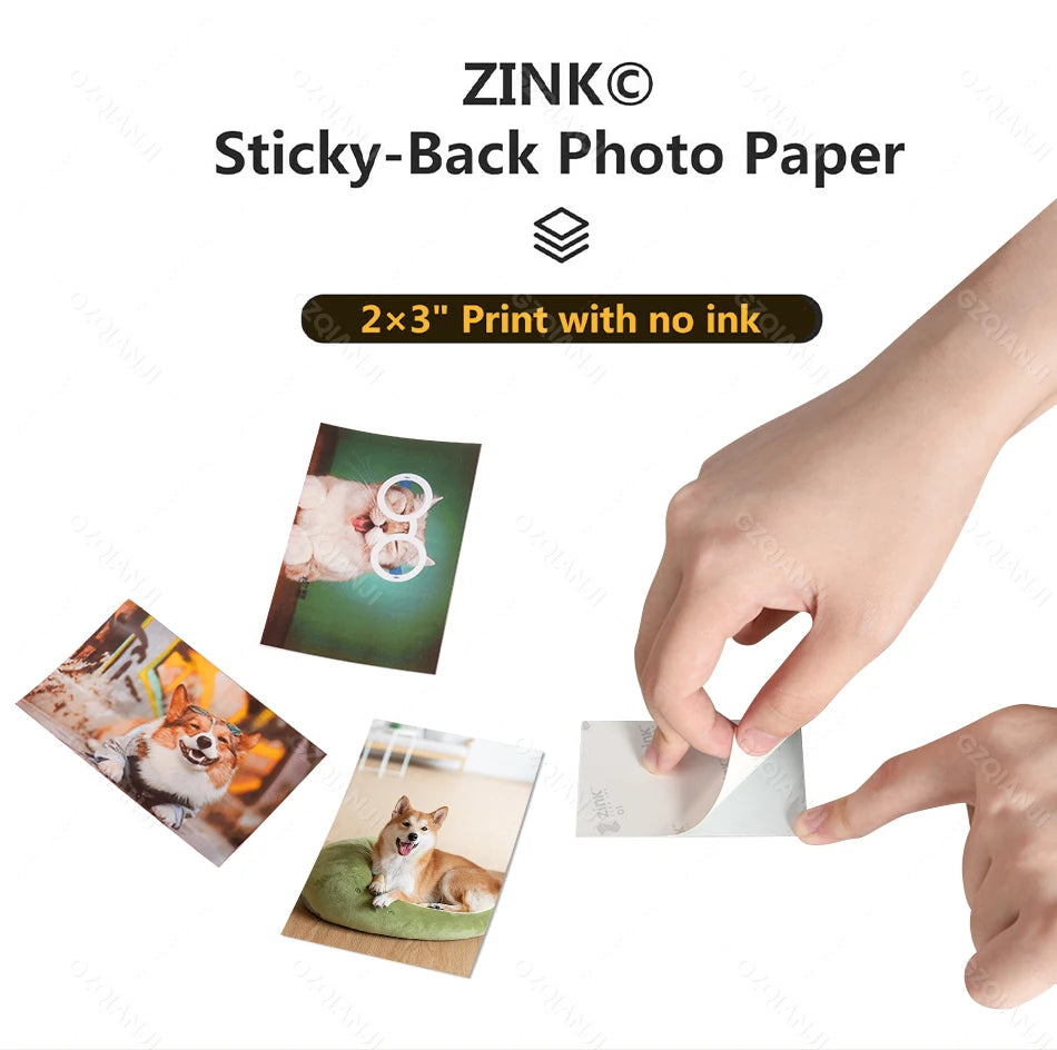 Portable Wireless Photo Printer