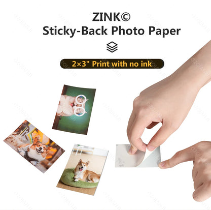 Portable Wireless Photo Printer