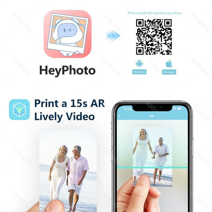 Portable Wireless Photo Printer