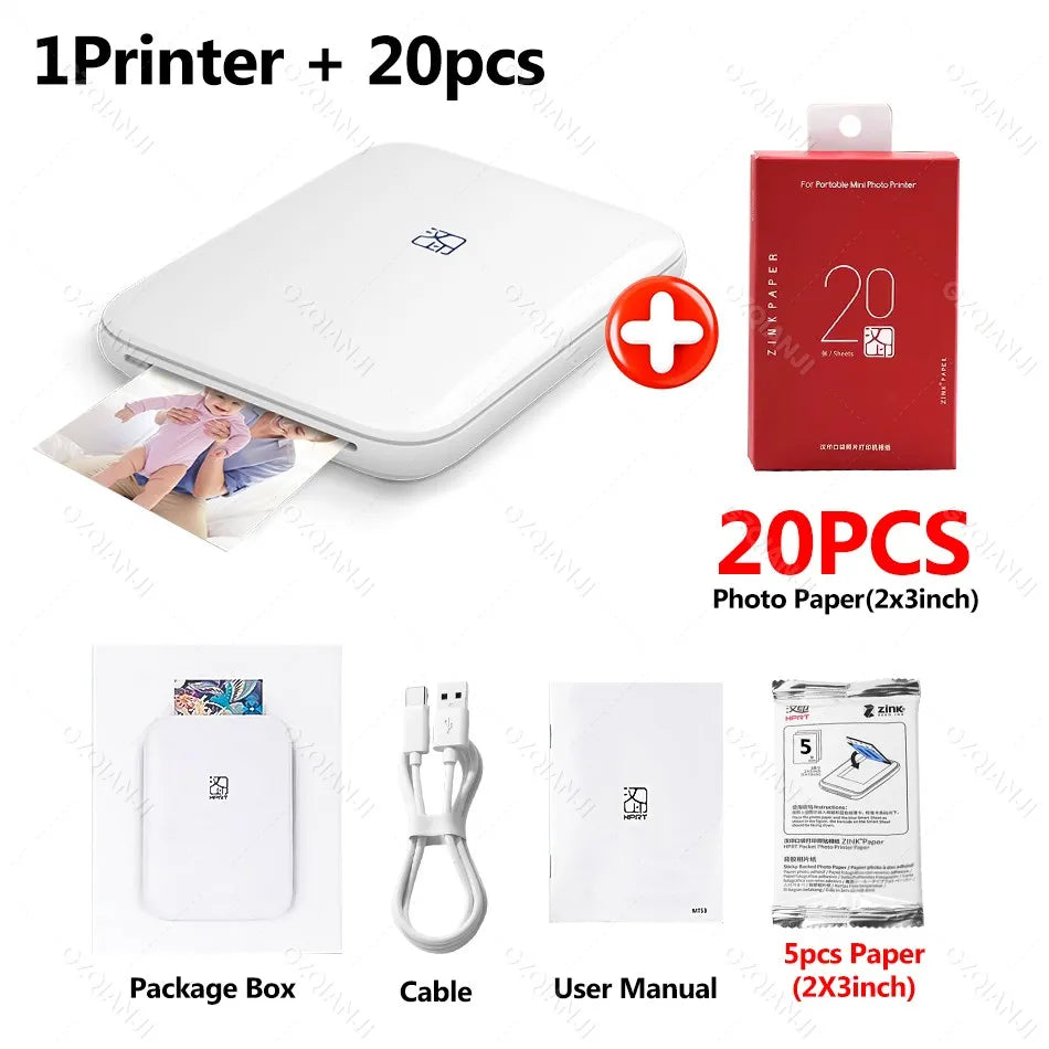 Portable Wireless Photo Printer