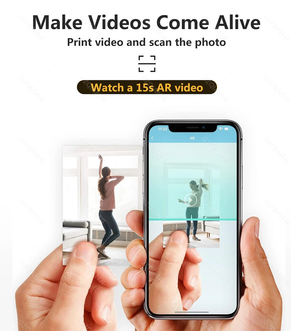 Portable Wireless Photo Printer