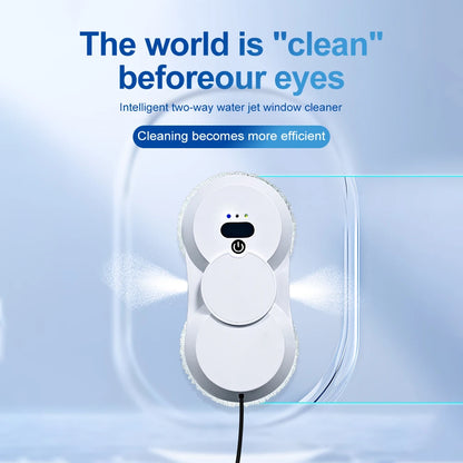 Smart Window Cleaning Robot with Dual-Side Spray & Remote Control