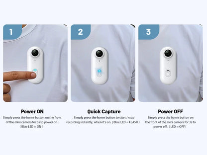 Full HD Mini Body & Helmet Camera with Wifi